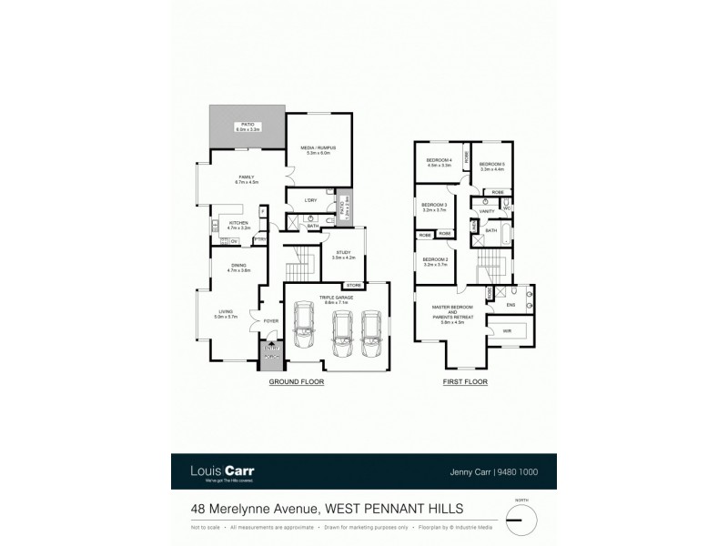 48 Merelynne Avenue, West Pennant Hills NSW 2125 Floorplan