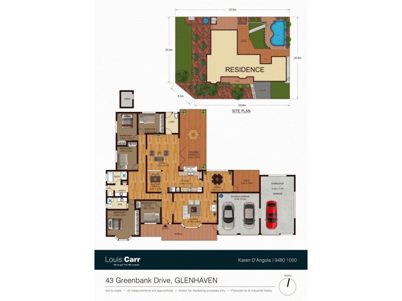 43 Greenbank Drive, Glenhaven NSW 2156 Floorplan