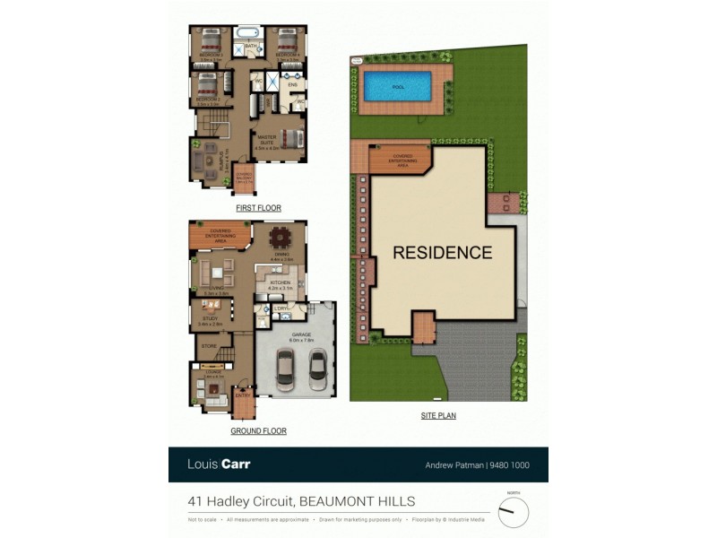 41 Hadley Circuit, Beaumont Hills NSW 2155 Floorplan