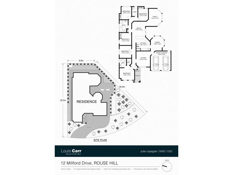 12 Milford Drive, Rouse Hill NSW 2155 Floorplan