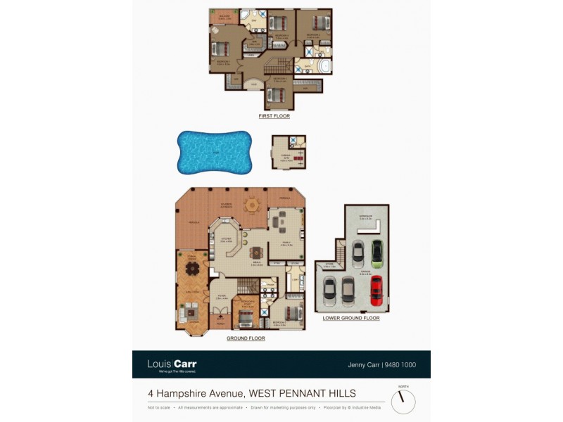 4 Hampshire Avenue, West Pennant Hills NSW 2125 Floorplan