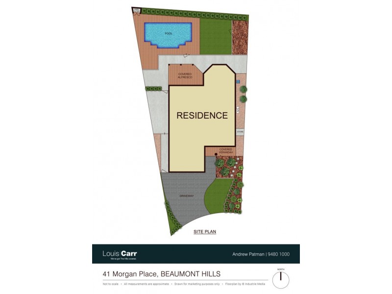 41 Morgan Pl, Beaumont Hills NSW 2155 Floorplan