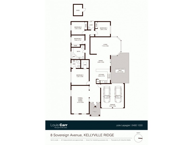 8 Sovereign, Kellyville Ridge NSW 2155 Floorplan