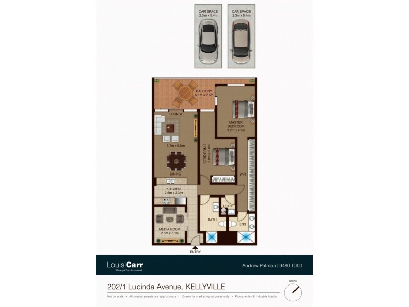 202/1 Lucinda Avenue, Kellyville NSW 2155 Floorplan