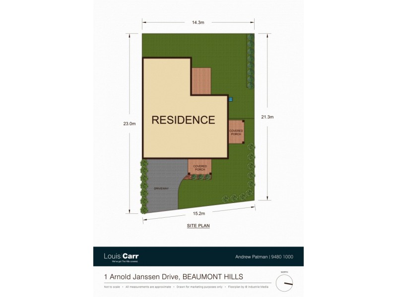 1 Arnold Janssen Dr, Beaumont Hills NSW 2155 Floorplan