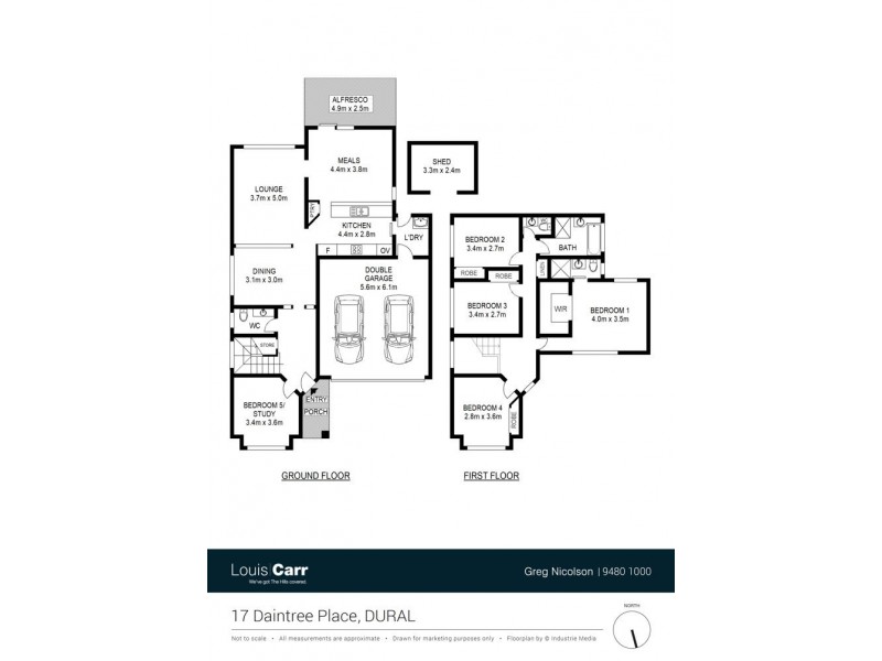 17 Daintree Pl, Dural NSW 2158 Floorplan