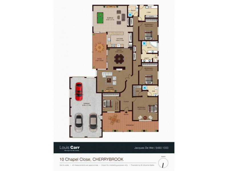 10 Chapel Close, Cherrybrook NSW 2126 Floorplan