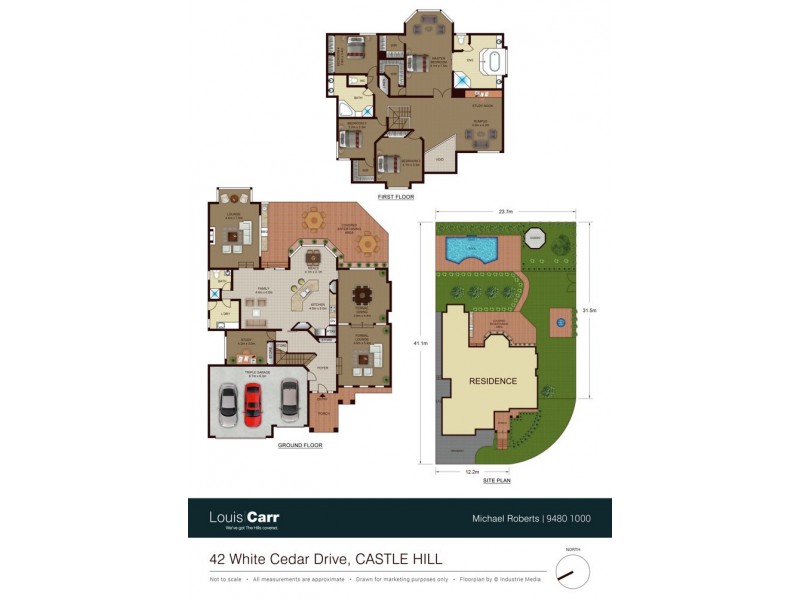 42 White Cedar Drive, Castle Hill NSW 2154 Floorplan