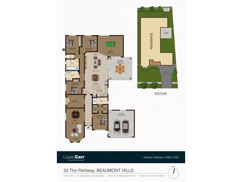 33 The Parkway, Beaumont Hills NSW 2155 Floorplan