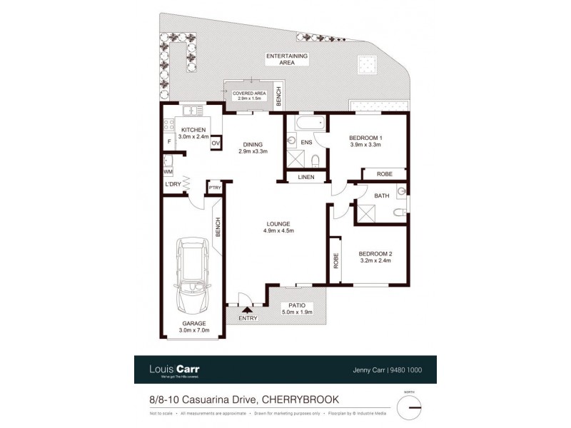 8/ 8-10 Casuarina Drive, Cherrybrook NSW 2126 Floorplan