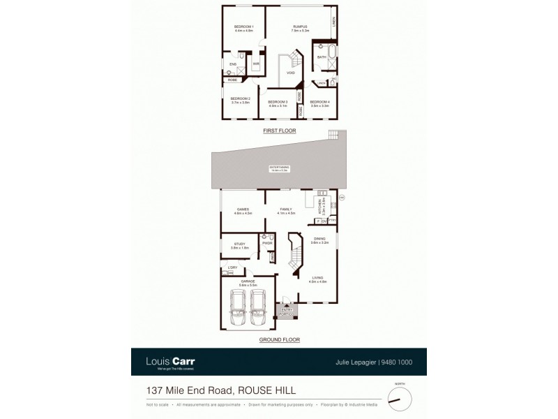 137 Mile End Road, Rouse Hill NSW 2155 Floorplan