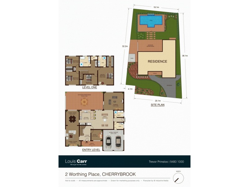 2 Worthing Place, Cherrybrook NSW 2126 Floorplan