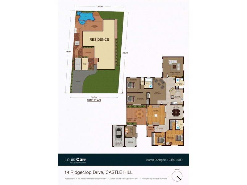 14 Ridgecrop Drive, Castle Hill NSW 2154 Floorplan