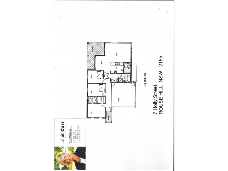 7 Holly Street, Rouse Hill NSW 2155 Floorplan