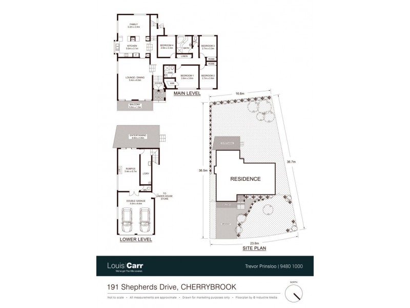 191 Shepherds Drive, Cherrybrook NSW 2126 Floorplan