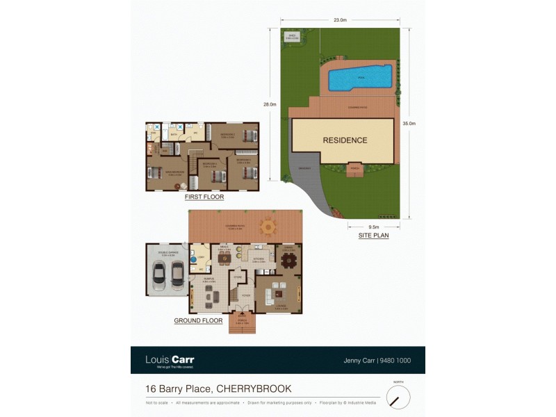 16 Barry Place, Cherrybrook NSW 2126 Floorplan