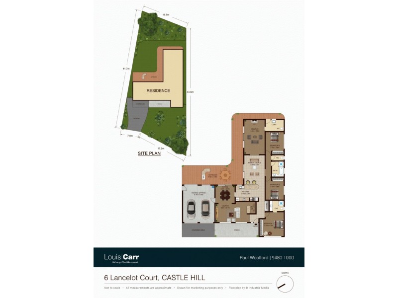 6 Lancelot Court, Castle Hill NSW 2154 Floorplan