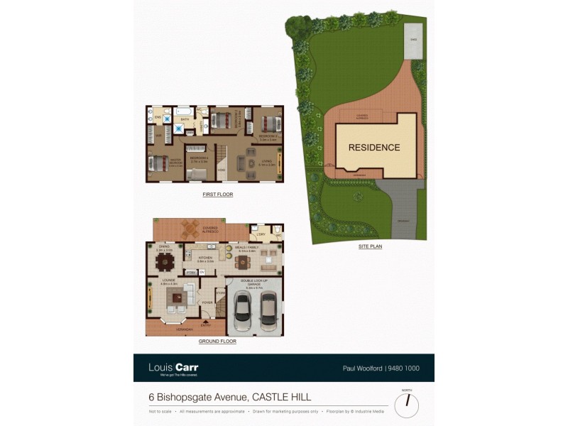 6 Bishopsgate Avenue, Castle Hill NSW 2154 Floorplan