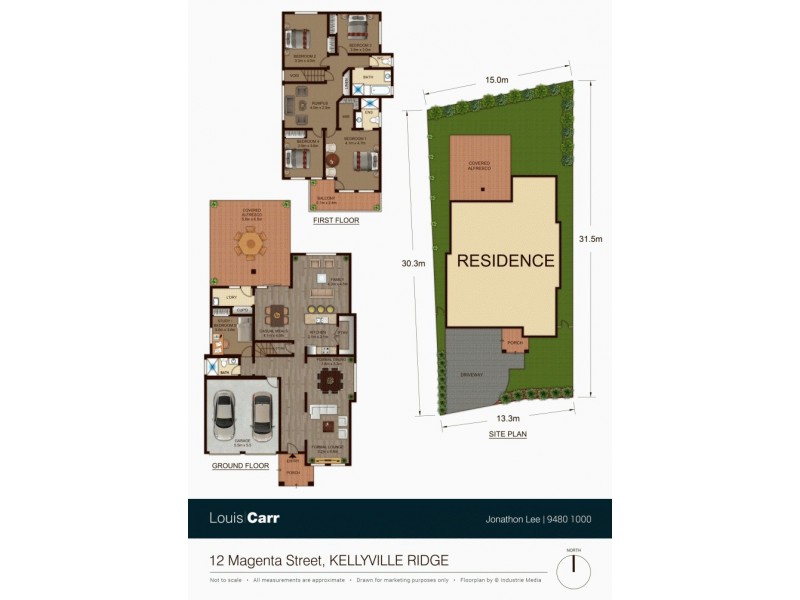 12 Magenta St, Kellyville Ridge NSW 2155 Floorplan