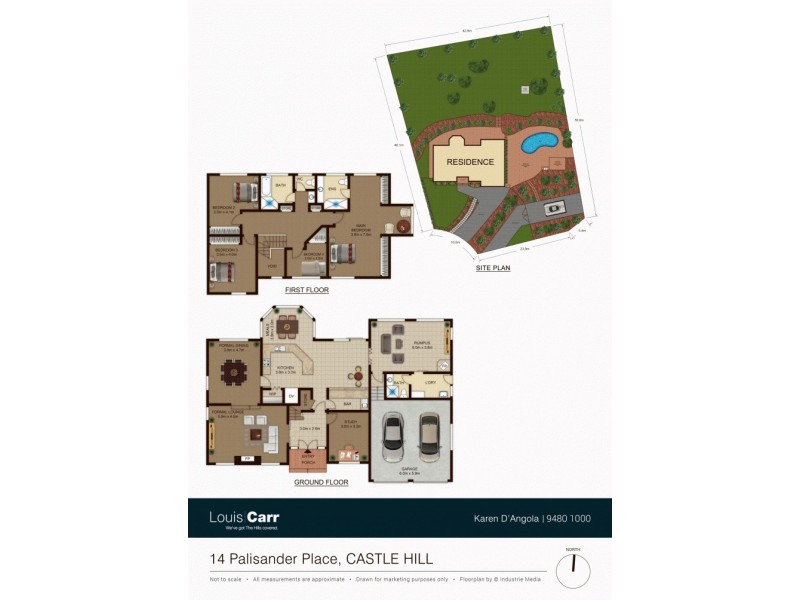 14 Palisander Place, Castle Hill NSW 2154 Floorplan