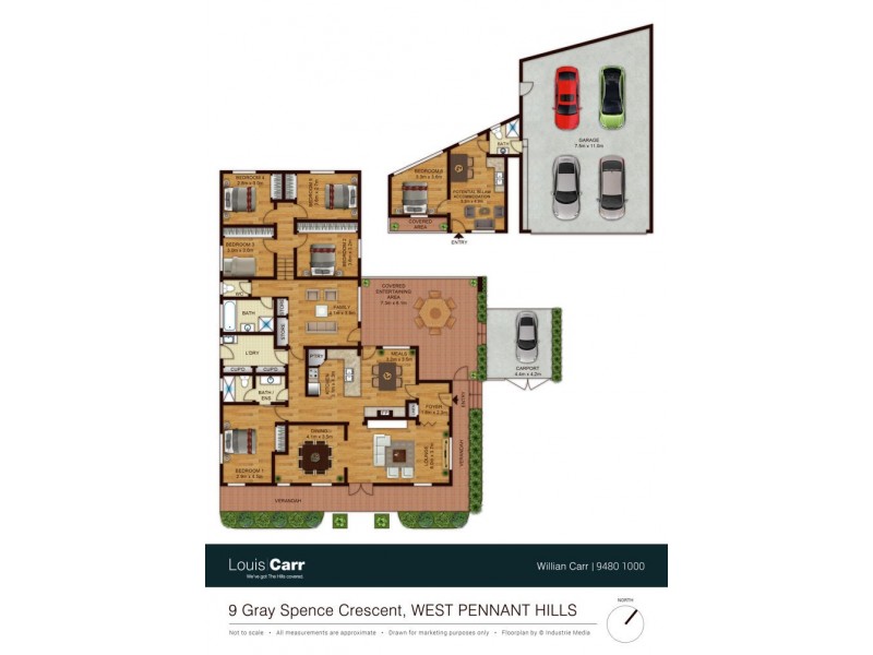 9 Gray Spence Crescent, West Pennant Hills NSW 2125 Floorplan