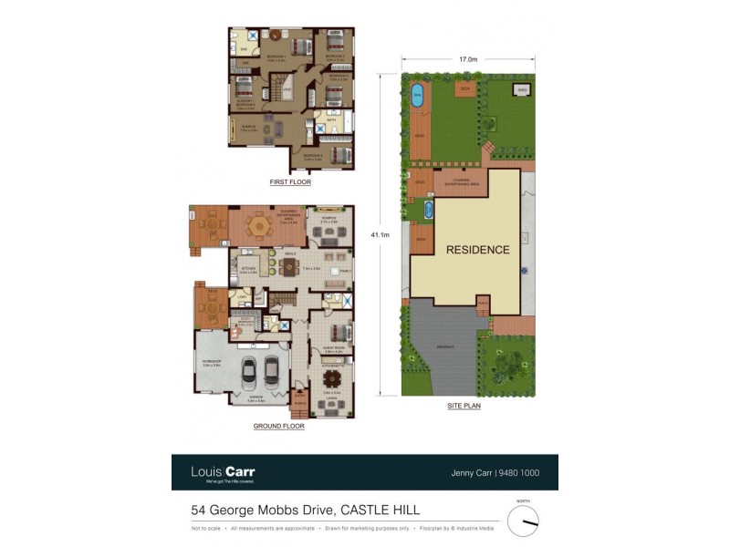 54 George Mobbs Drive, Castle Hill NSW 2154 Floorplan