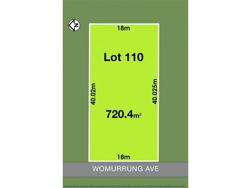 Lot 110 Womurrung Ave, Castle Hill NSW 2154 Floorplan