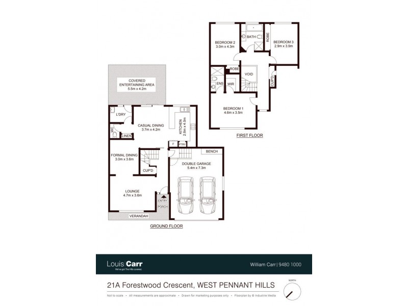 21a Forestwood Crescent, West Pennant Hills NSW 2125 Floorplan