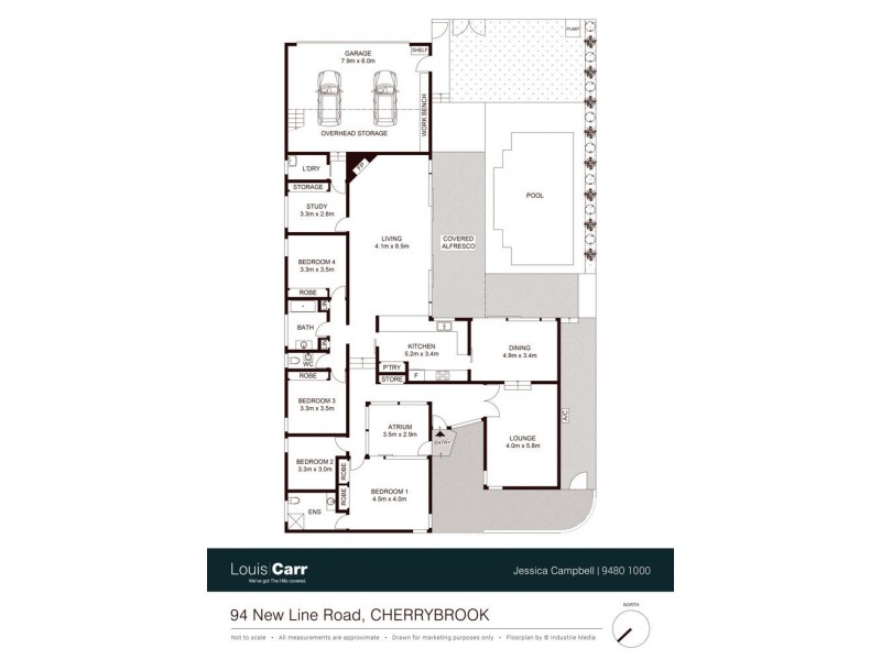94 New Line Rd, Cherrybrook NSW 2126 Floorplan