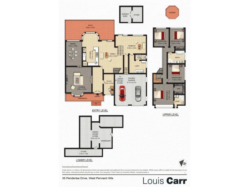 35 Penderlea Drive, West Pennant Hills NSW 2125 Floorplan