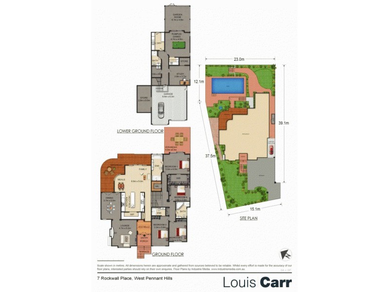 7 Rockwall Place, West Pennant Hills NSW 2125 Floorplan