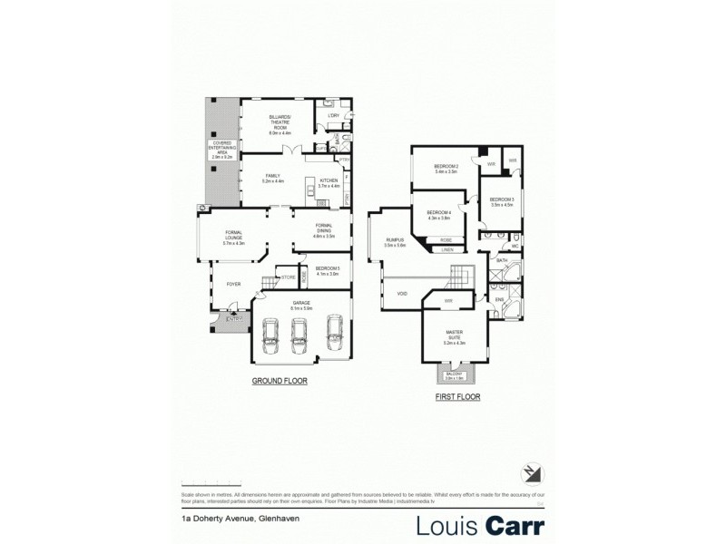1a Doherty Avenue, Glenhaven NSW 2156 Floorplan