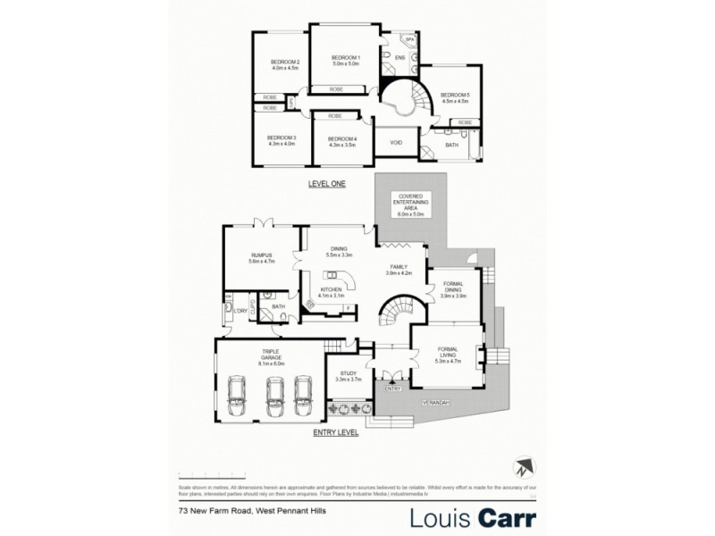 73 New Farm Road, West Pennant Hills NSW 2125 Floorplan