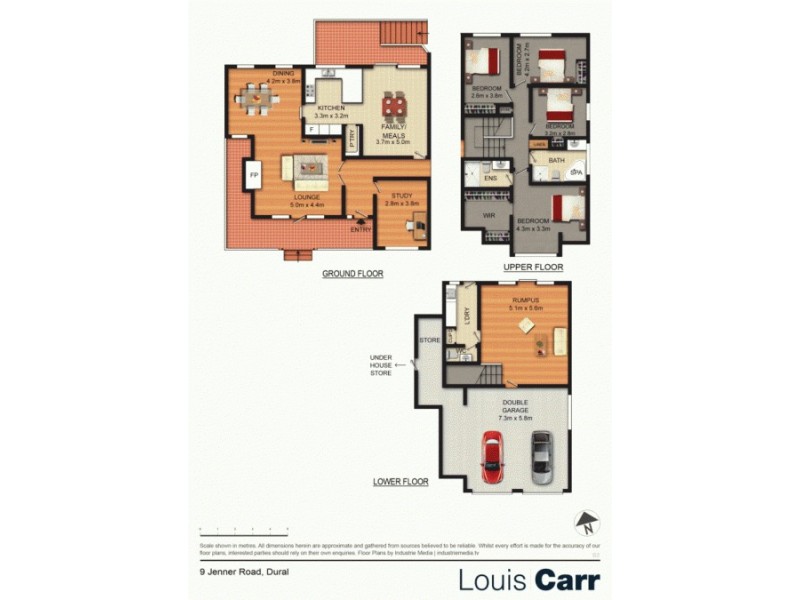 9 Jenner Road, Dural NSW 2158 Floorplan