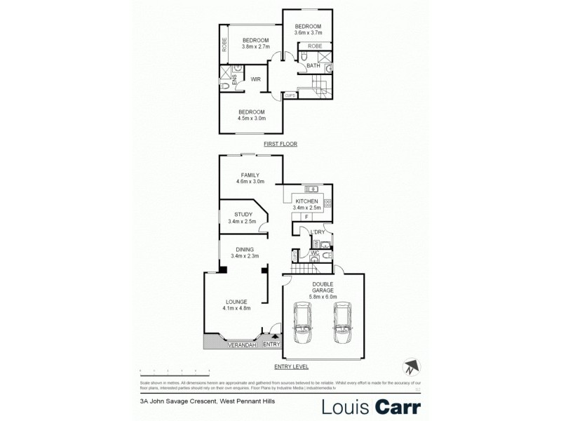 3a John Savage Cres, West Pennant Hills NSW 2125 Floorplan