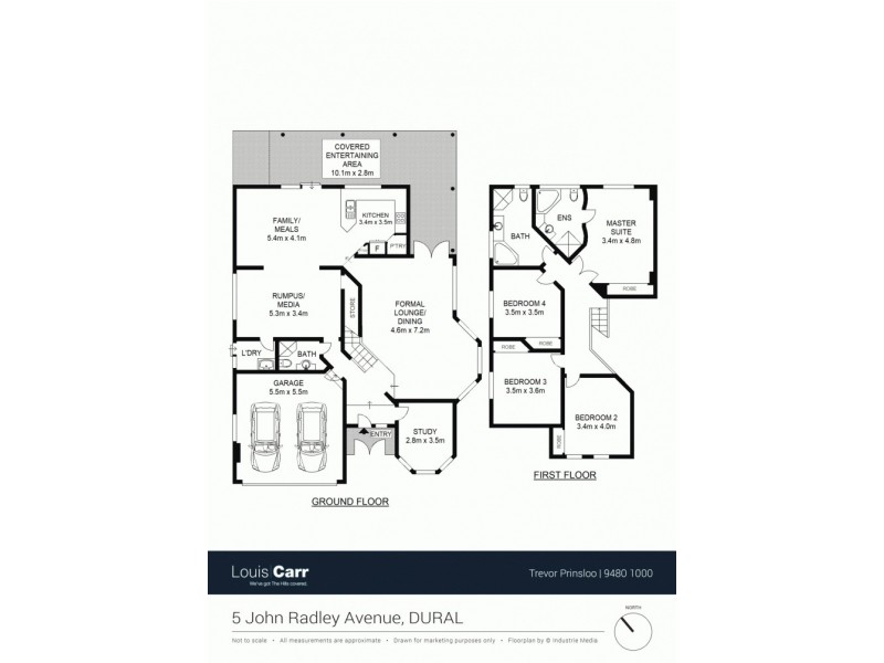 5 John Radley Avenue, Dural NSW 2158 Floorplan