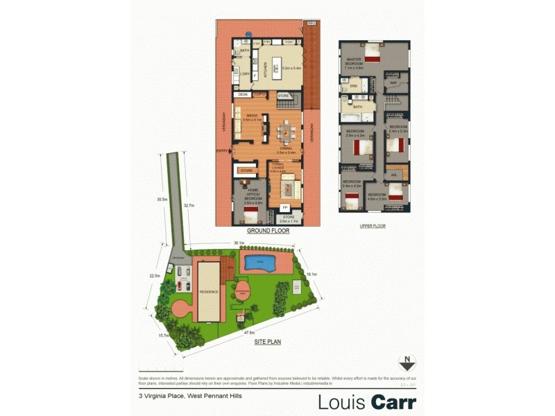3 Virginia Place, West Pennant Hills NSW 2125 Floorplan
