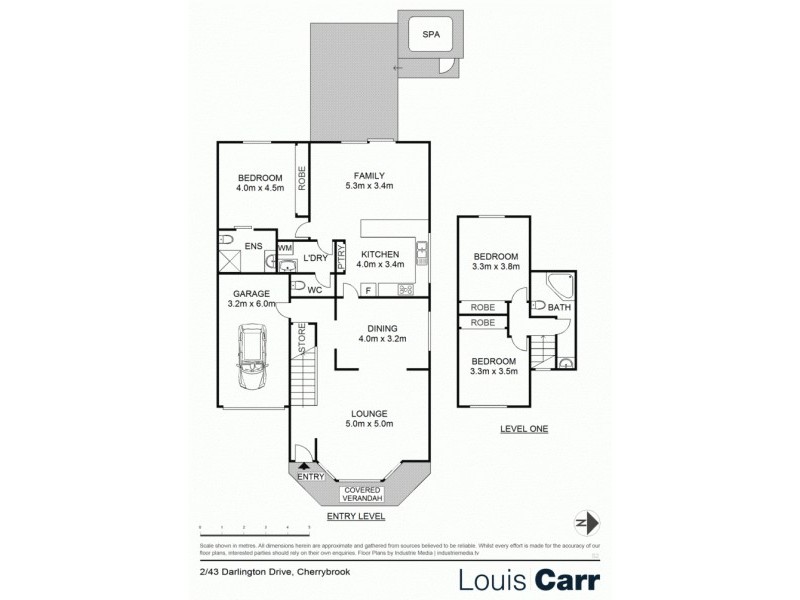 2/43 Darlington Dr, Cherrybrook NSW 2126 Floorplan