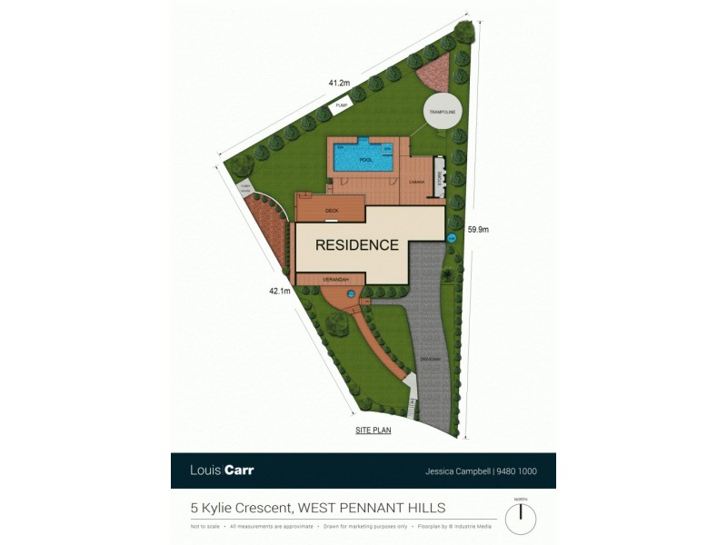 5 Kylie Crescent, West Pennant Hills NSW 2125 Floorplan