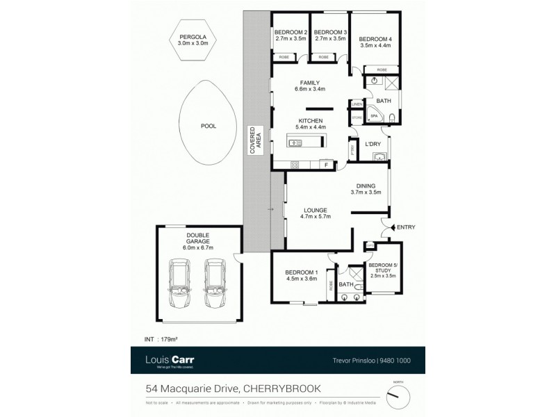 54 Macquarie Drive, Cherrybrook NSW 2126 Floorplan