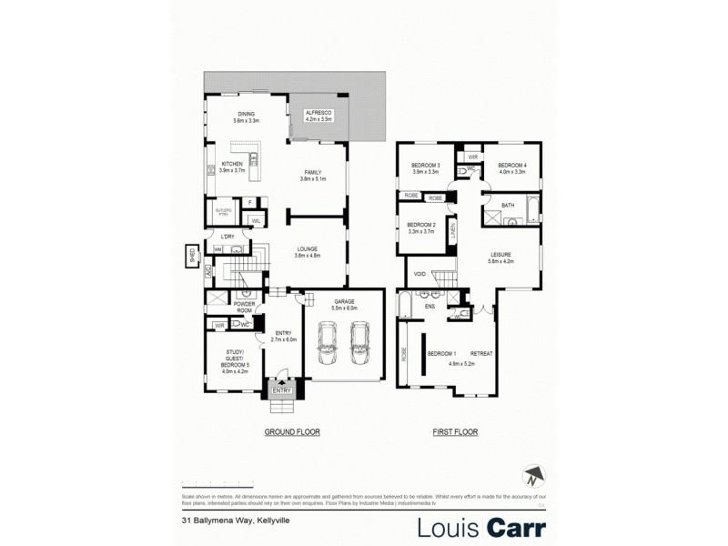 31 Ballymena Way, Kellyville NSW 2155 Floorplan