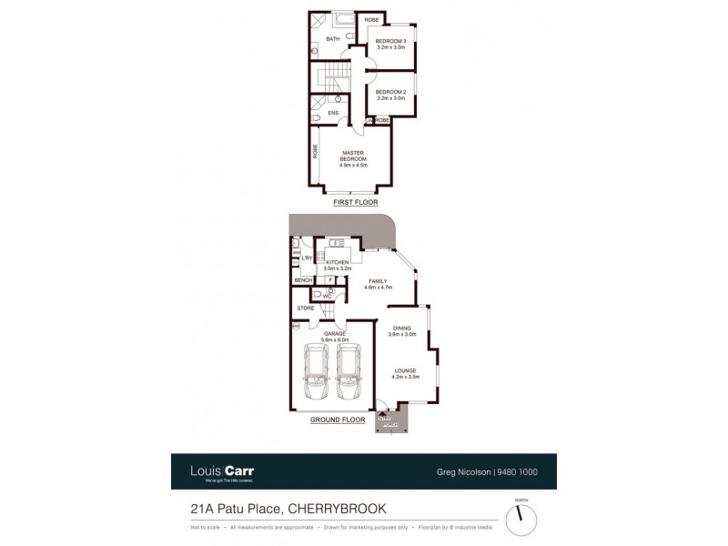 21a Patu Place, Cherrybrook NSW 2126 Floorplan