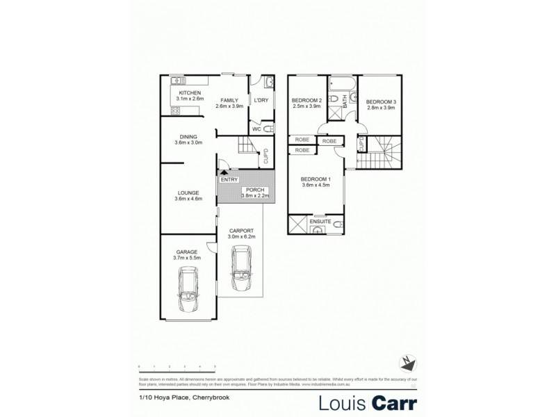 1/10 Hoya Place, Cherrybrook NSW 2126 Floorplan