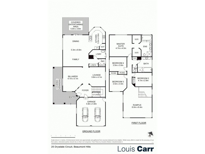 25 Drysdale Circuit, Beaumont Hills NSW 2155 Floorplan