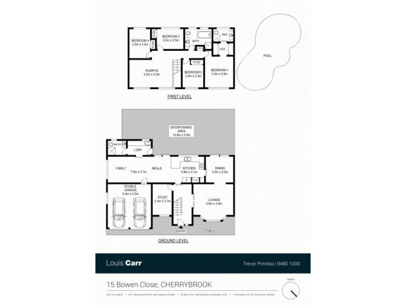15 Bowen Close, Cherrybrook NSW 2126 Floorplan
