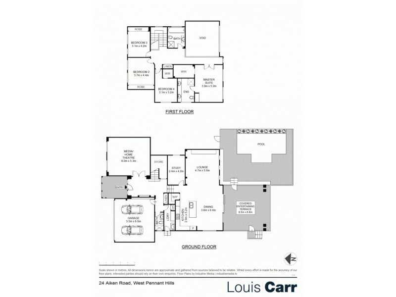 24 Aiken Road, West Pennant Hills NSW 2125 Floorplan