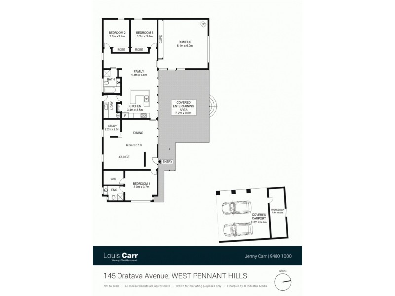 145 Oratava Avenue, West Pennant Hills NSW 2125 Floorplan