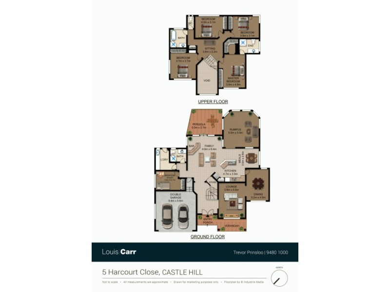 5 Harcourt Close, Castle Hill NSW 2154 Floorplan