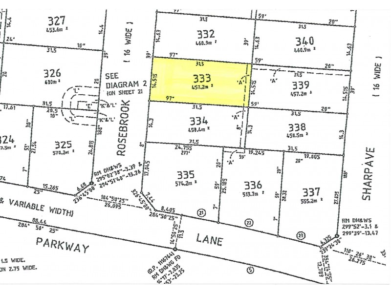 Lot 333 Rosebrook Avenue, The Ponds NSW 2769