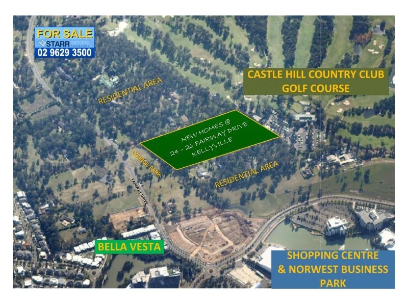 22 – 26 Fairway Drive, Kellyville NSW 2155